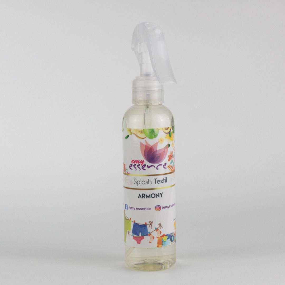 Ambiental Splash Textil 180 ml – Armony (Aroma Limpio y Delicado)