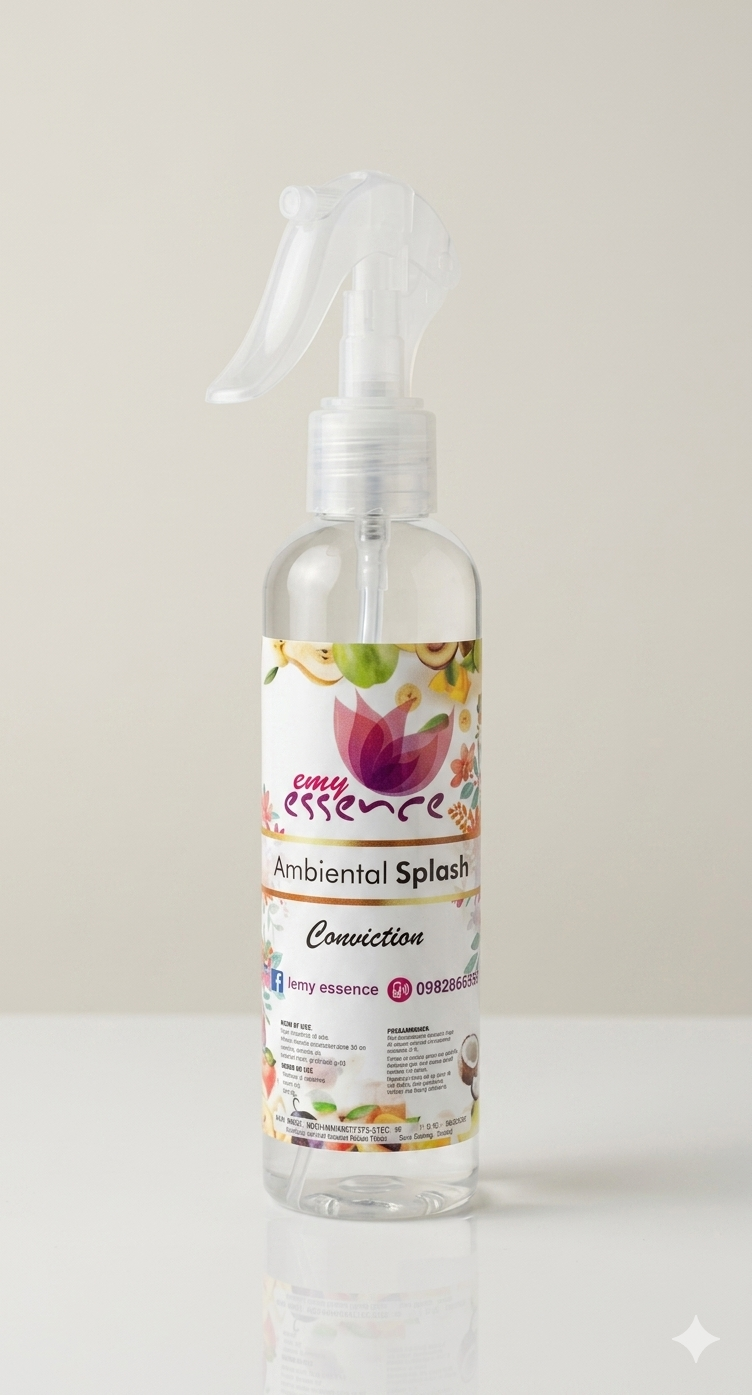 Ambiental Splash Premium 180 ml – Conviction (Aroma Floral Frutal Dulce)