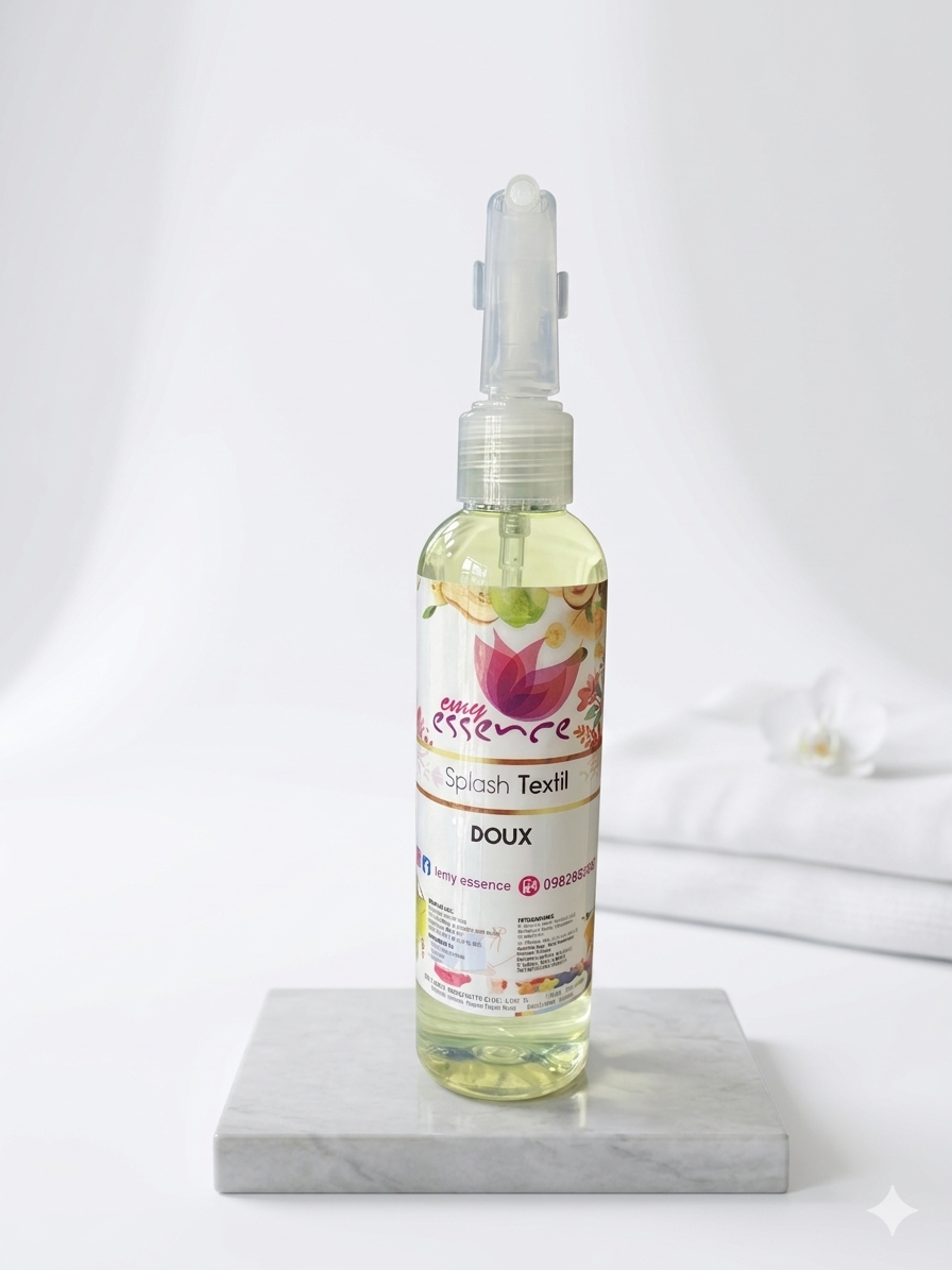 Ambiental Splash Textil Clásico 180 ml – Doux (Aroma Floral Fresco)