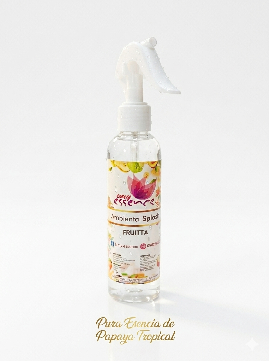 Ambiental Splash Clásico 180 ml – Fruitta (Aroma Tropical de Papaya)