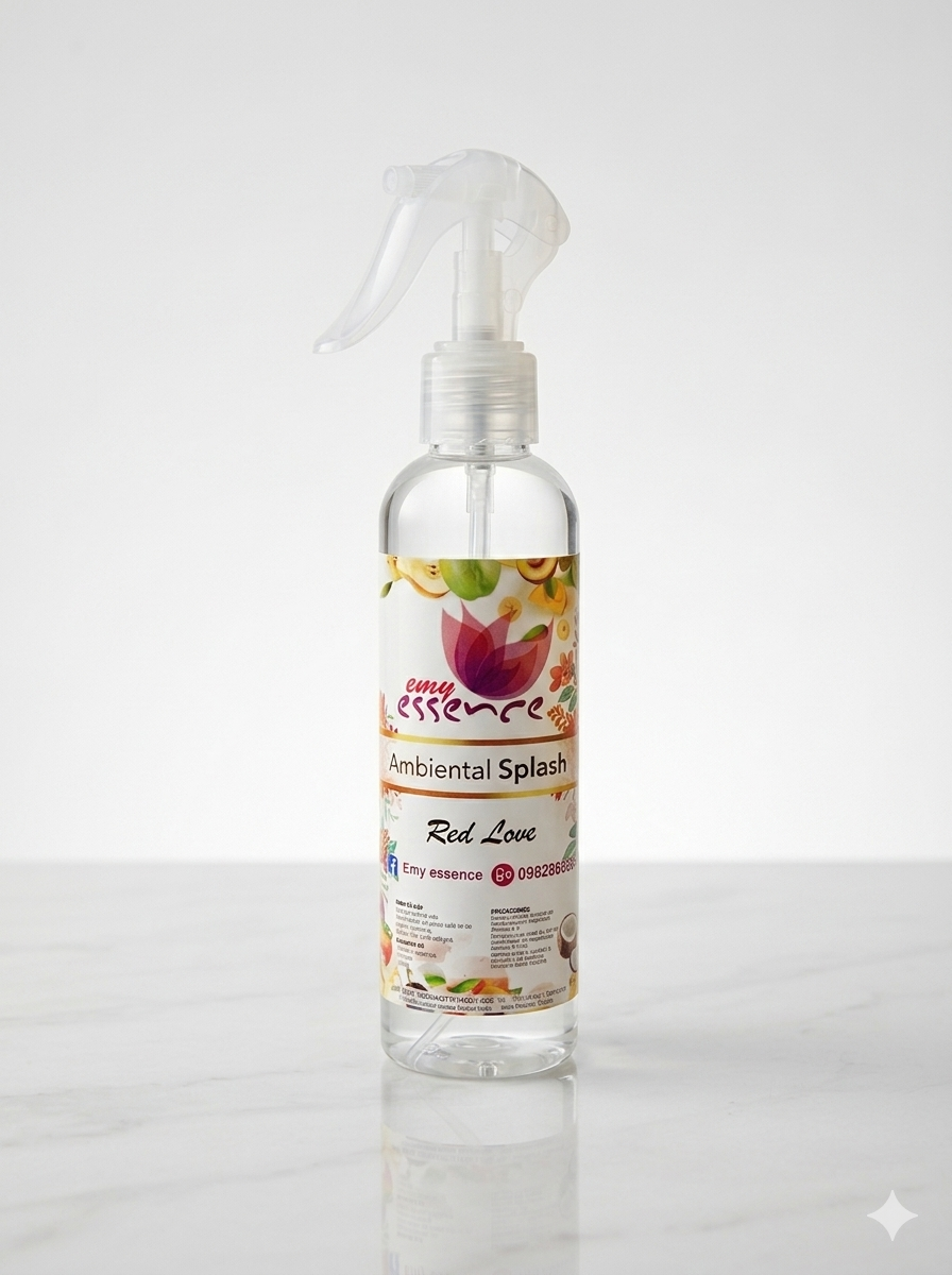 Ambiental Splash Premium 180 ml – Red Love (Aroma Oriental Floral)