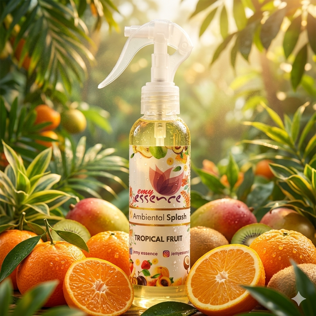 Ambiental Splash Premium 180 ml – Tropical Fruit (Aroma Cítrico Tropical)