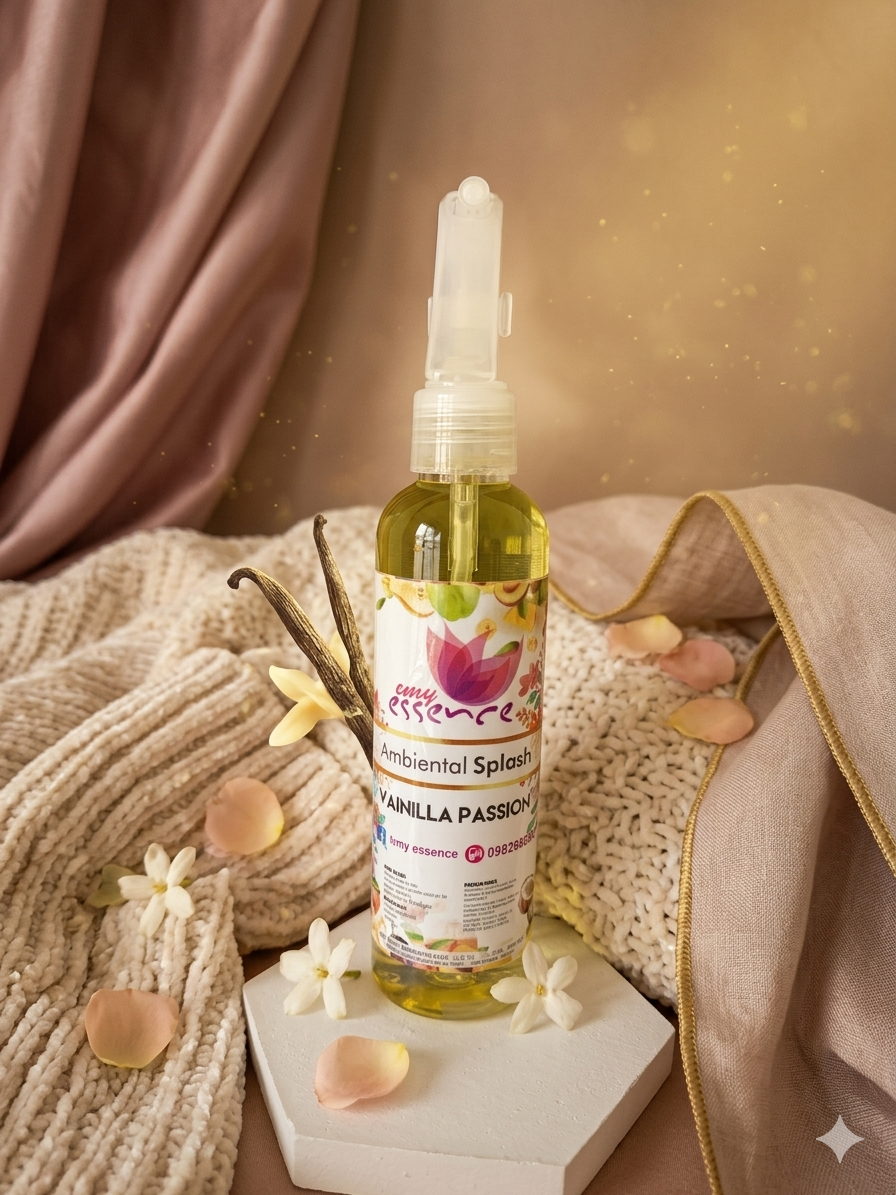 Ambiental Splash Clásico 180 ml – Vainilla Passion (Aroma Dulce Floral)