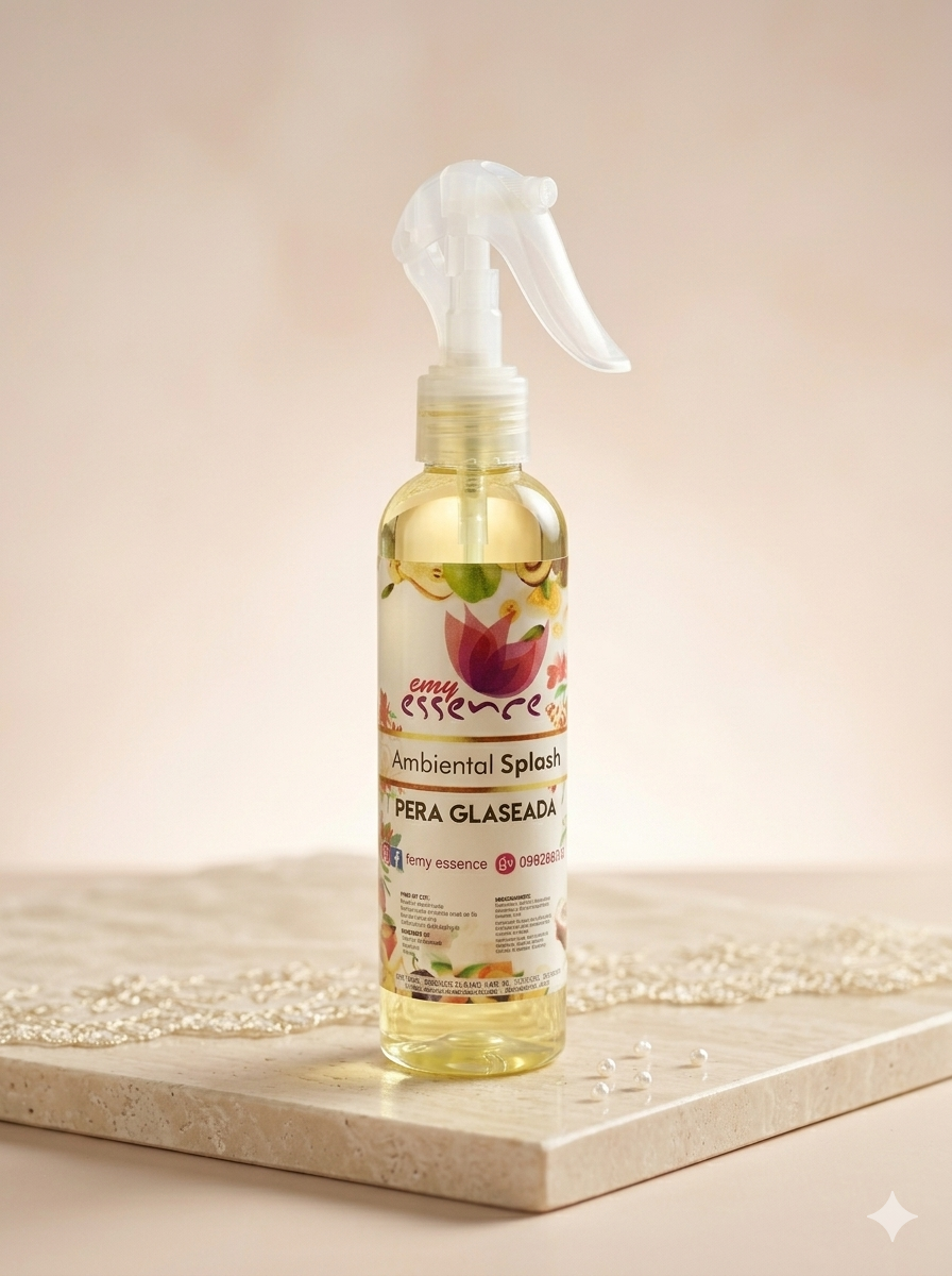 Ambiental Splash Clásico 180 ml – Pera Glaseada (Aroma Dulce Frutal)