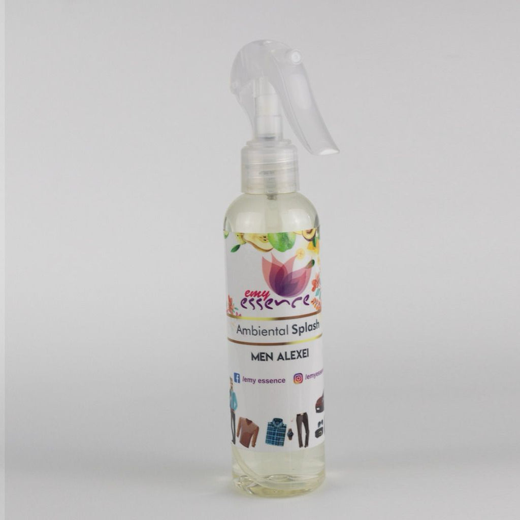 Ambiental Splash Premium 180 ml – Men Alexei (Aroma Masculino Amaderado)